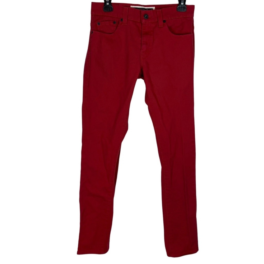 Levi's Women's Red Skinny Jeans